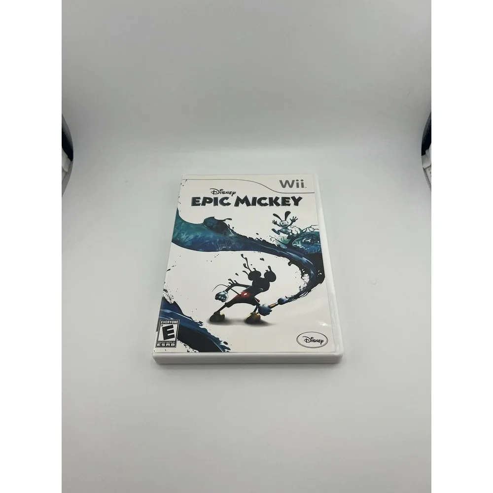 Disney Epic Mickey (Nintendo Wii, 2010) CIB Complete TESTED Working